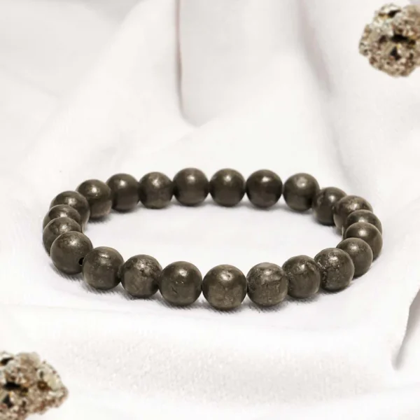 Raw Pyrite Bracelet - Image 4